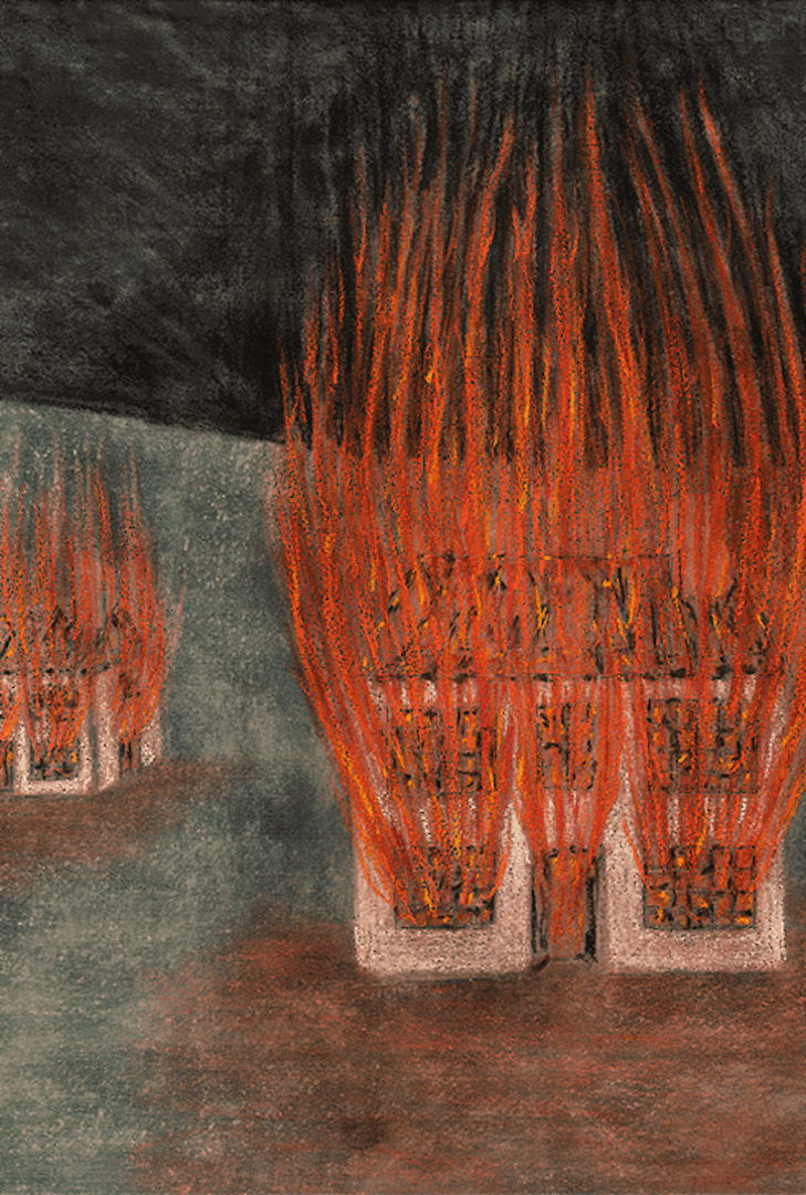 John Davies - "Houses on Fire”