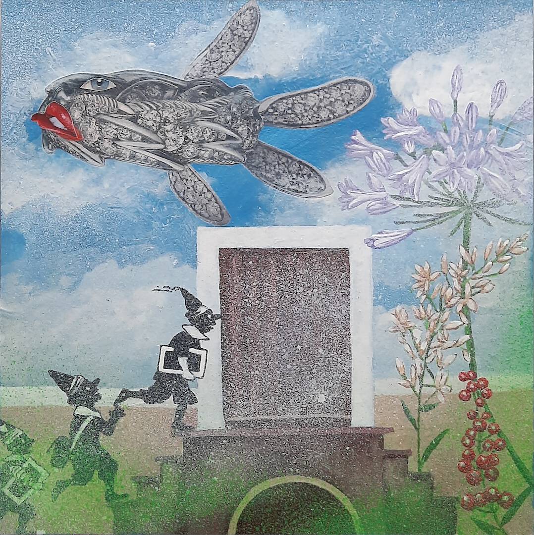 Barbara Feuerbach - "o.T." aus der Reihe "Neue Schöne Welt"